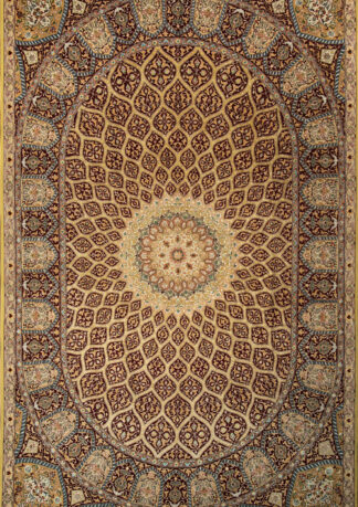 Teppich Tabriz Gombad 10-393 1