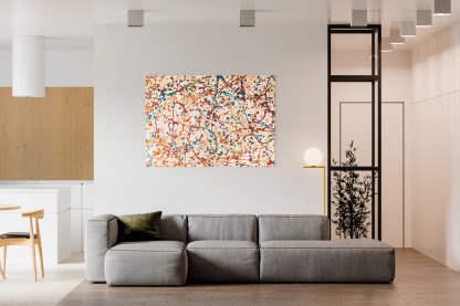 Teppich Gallery Expression-9221 Orange Drip10
