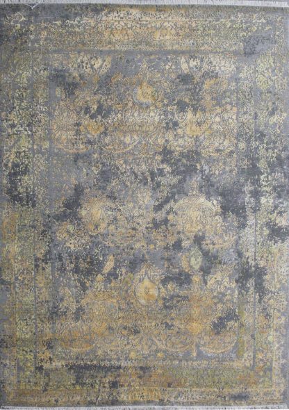 Teppich Fresco LT-GREY-ORANGE