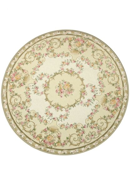 Teppich Elegant Tapestry Charlotte Fiore 7066-Ivr Round 1 1