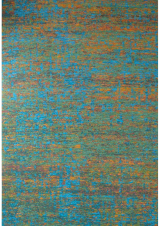 Teppich Elegant Tapestry Grafitti Ocean-Green 1
