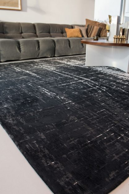 Teppich Mad Men Griff-8655 White On Black19