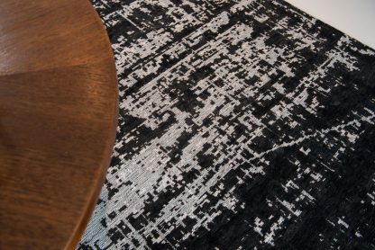 Teppich Mad Men Griff-8655 White On Black5