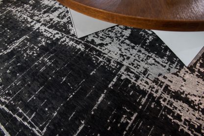 Teppich Mad Men Griff-8655 White On Black4