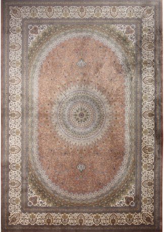 Qum 2007A Beige-Burgundy 1